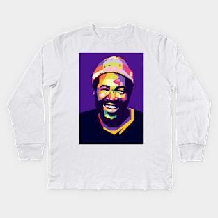 Marvin Gaye Kids Long Sleeve T-Shirt